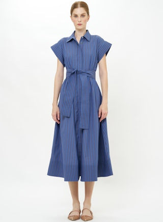 BELTED SHIRT DRESS