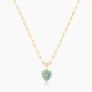 ISABEL AMAZONITE CHARM