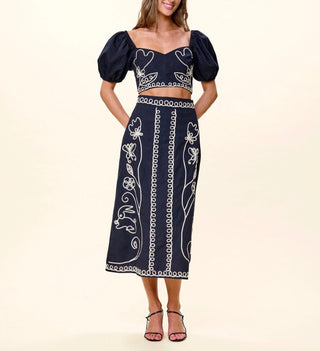 SORINA MIDI SKIRT