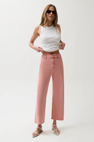 PENNY CROP WIDE LEG JEANS