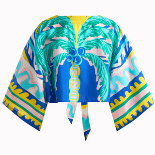 TIE FRONT KIMONO TOP