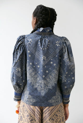 SMOCKED SHIRT