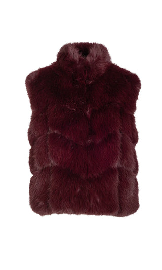 ROSARIO FAUX FUR VEST