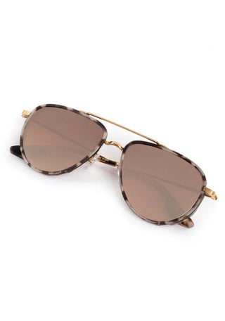 COLEMAN 24K MATT BLACK + MATTE SUNDAY TORTOISE MIRRORED