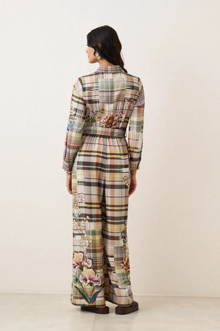 IVAR COLLARED JUMPSUIT