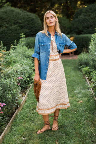 DENIM WESTERN SHIRT