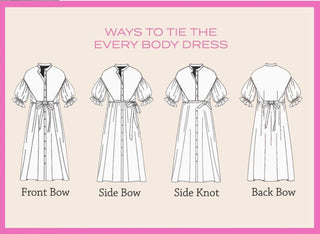 THE EVERY BODY DRESS - BLUE POPPY