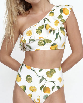 VANESSA RUFFLE ONE SHOULDER TOP
