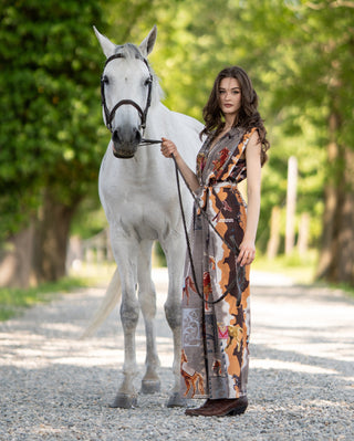 MIRAGE BELTED JUMPSUIT
