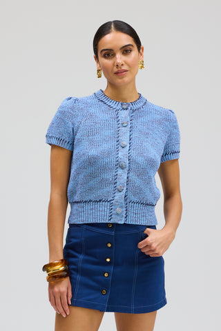 SHORT SLEEVE GIA CARDIGAN