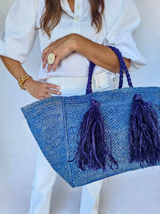 CAMILLA RAFFIA BAG