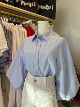 LONG SLEEVE PUFF BLOUSE