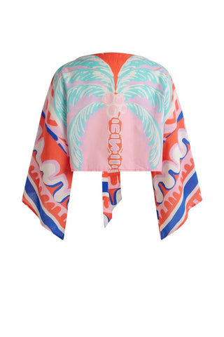 TIE FRONT KIMONO TOP