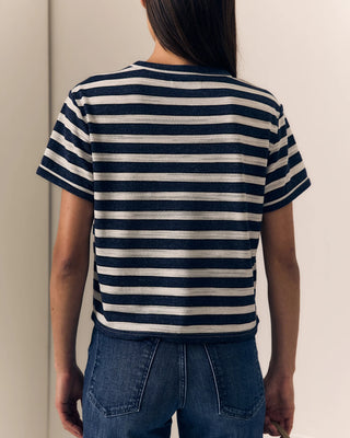 LINEN POPPY TEE