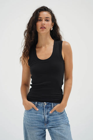 DOUBLE LAYER RIBBED SCOOP TANK
