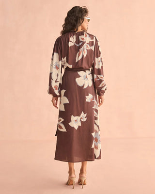 NALINI WRAP SKIRT