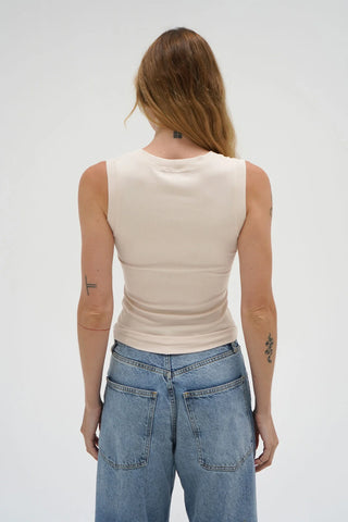 DEEP U RIBBED TANK