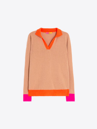 JERSEY CUELLO POLO SWEATER