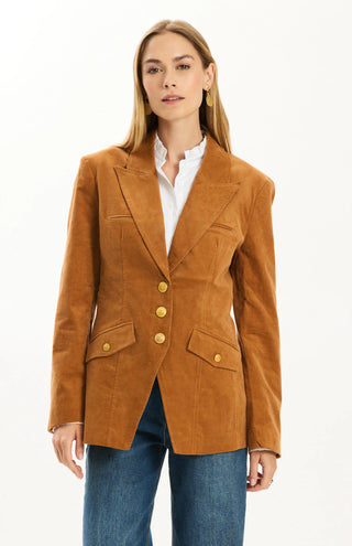 GOLDIE CORD BLAZER
