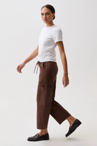 SABRINA  CURVED UTILITY PANTS