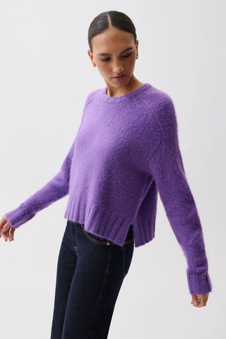 ADINA LONG SLEEVE CREW NECK SWEATER