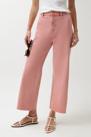 PENNY CROP WIDE LEG JEANS