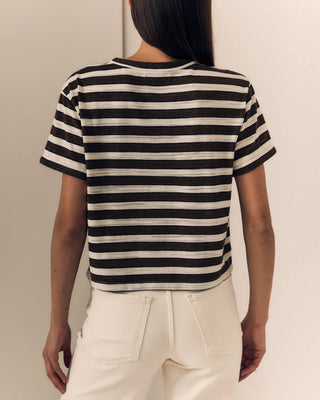 LINEN POPPY TEE