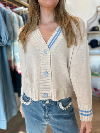 J'ADORE LA MER CARDIGAN
