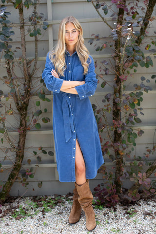 CORDUROY TEAGAN DRESS