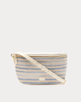 BILLIE SLING RAFFIA STRIPE RAFFIA BLUE/MULTI