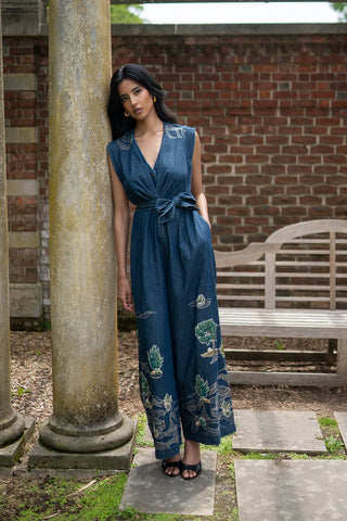 PRATO BELTED JUMPSUIT
