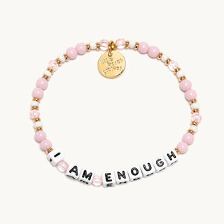 I AM ENOUGH BRACELET - CASHMERE BUNNY