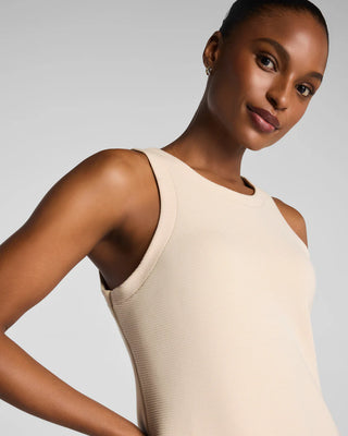 SPANX AIRESSENTIALS FRENCH RIB MAXI TANK DRESS