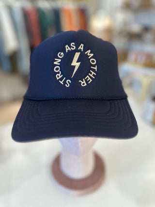 STRONG AS A MOTHER HAT- NAVY