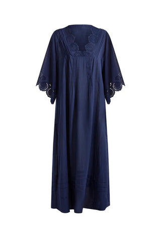 BRODERIE MAXI DRESS